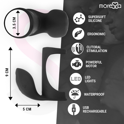 MORESSA - BRANDON VIBRATOR RING WITH COVER MORESSA