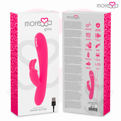 MORESSA - GINO PREMIUM SILICONE RECHARGEABLE MORESSA