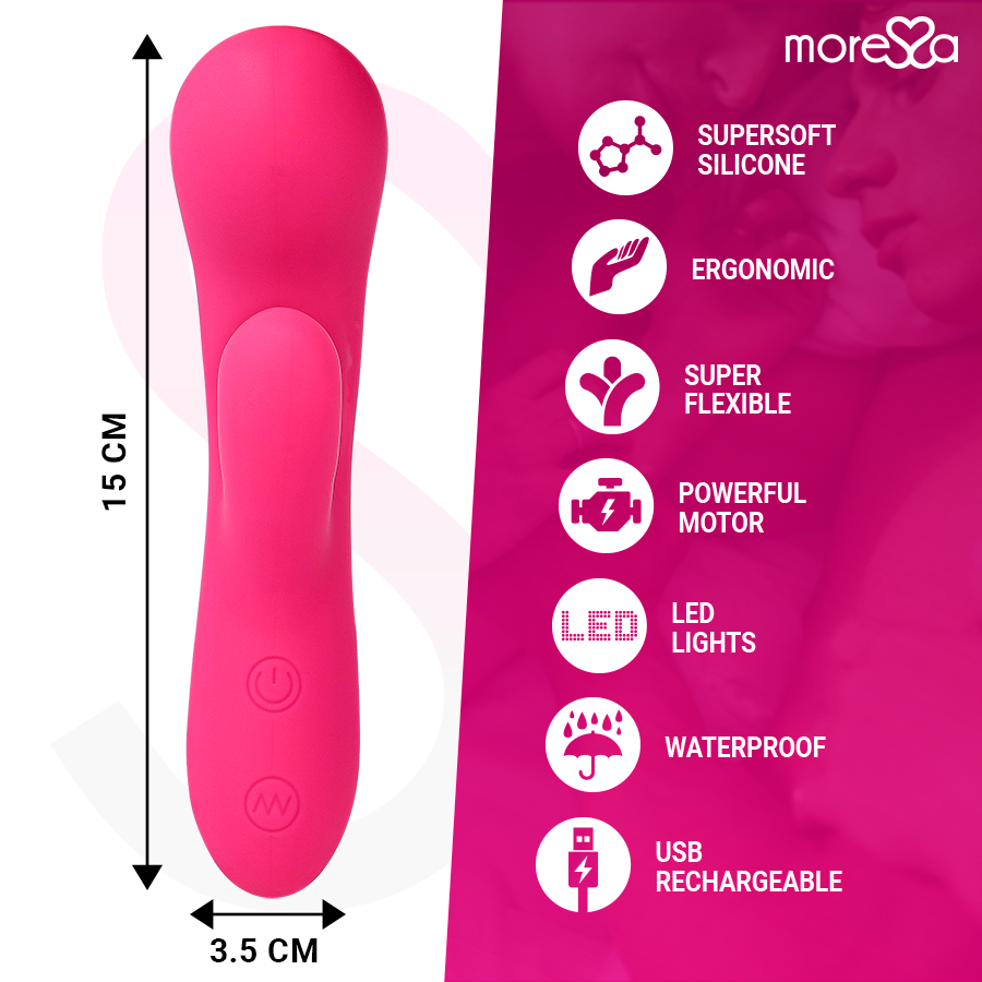 MORESSA - JERRY PREMIUM SILICONE RECHARGEABLE MORESSA
