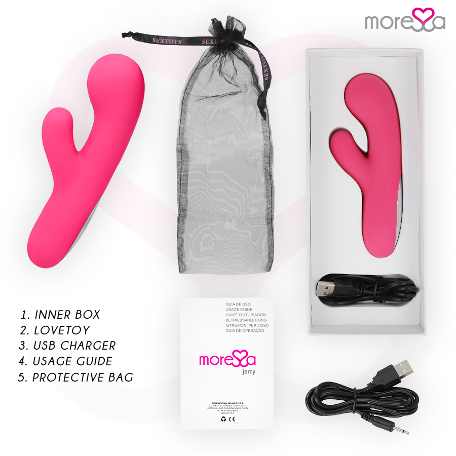 MORESSA - JERRY PREMIUM SILICONE RECHARGEABLE MORESSA