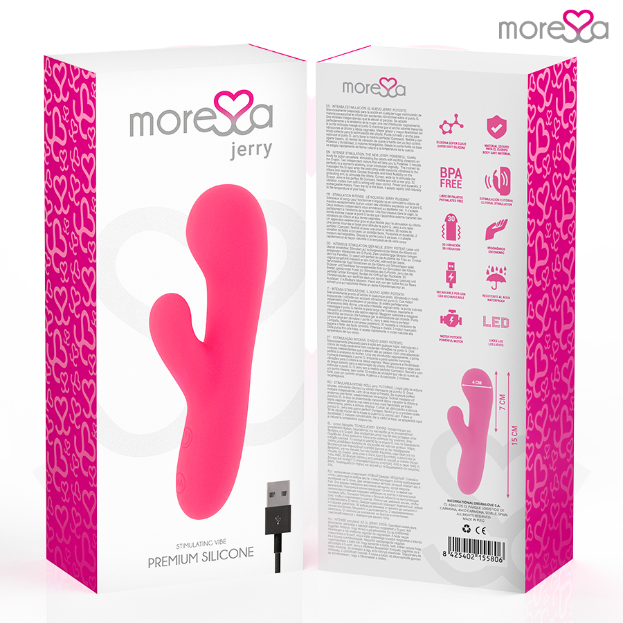MORESSA - JERRY PREMIUM SILICONE RECHARGEABLE MORESSA