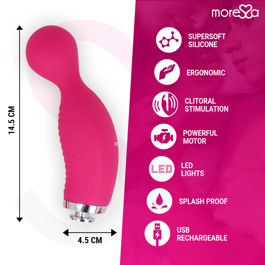 MORESSA - KIRK PREMIUM SILICONE RECHARGEABLE MORESSA