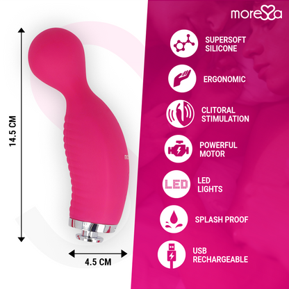 MORESSA - KIRK PREMIUM SILICONE RECHARGEABLE MORESSA