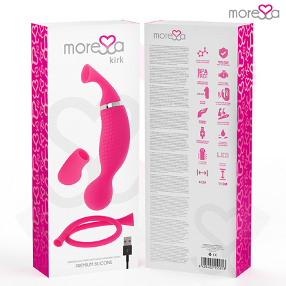 MORESSA - KIRK PREMIUM SILICONE RECHARGEABLE MORESSA