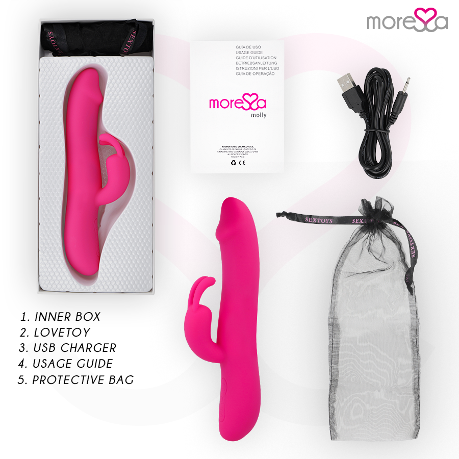 MORESSA - MOLLY PREMIUM SILICONE RECHARGEABLE MORESSA