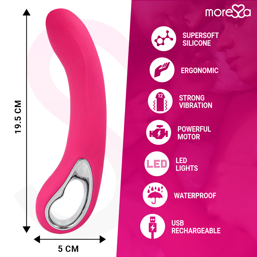 MORESSA - NELSON PREMIUM SILICONE RECHARGEABLE MORESSA