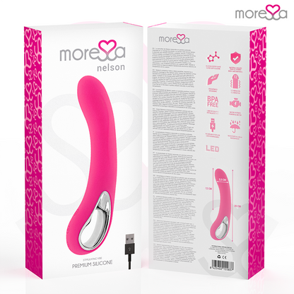 MORESSA - NELSON PREMIUM SILICONE RECHARGEABLE MORESSA