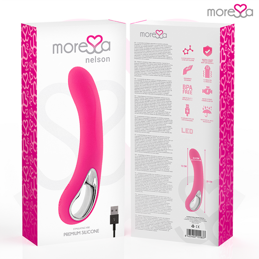 MORESSA - NELSON PREMIUM SILICONE RECHARGEABLE MORESSA