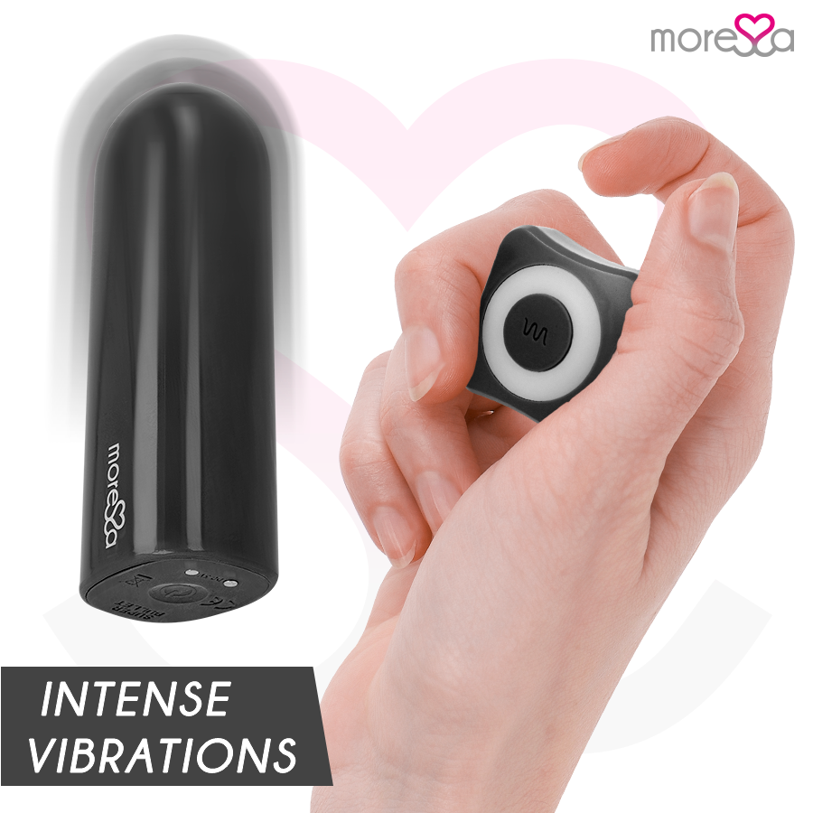 MORESSA - NIX VIBRATOR REMOTE CONTROL BLACK MORESSA