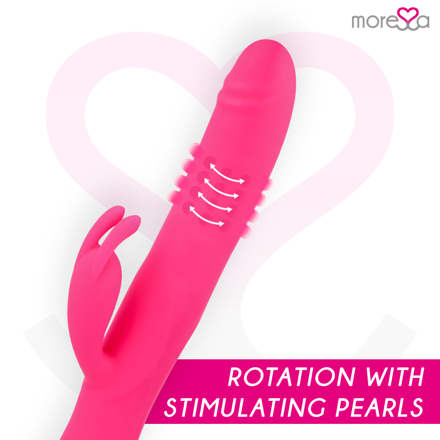 MORESSA - SOMER PREMIUM VIBRATOR WITH MULTIPLE ROTATION MORESSA