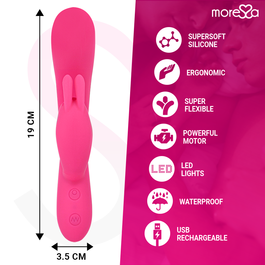 MORESSA - TELMO PREMIUM SILICONE RECHARGEABLE MORESSA