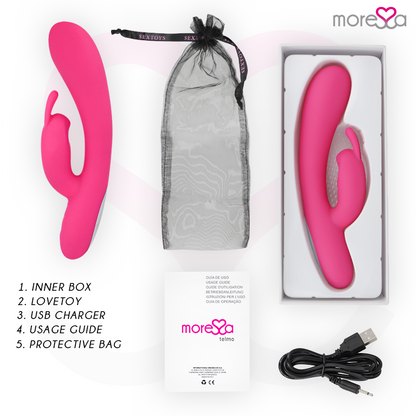 MORESSA - TELMO PREMIUM SILICONE RECHARGEABLE MORESSA