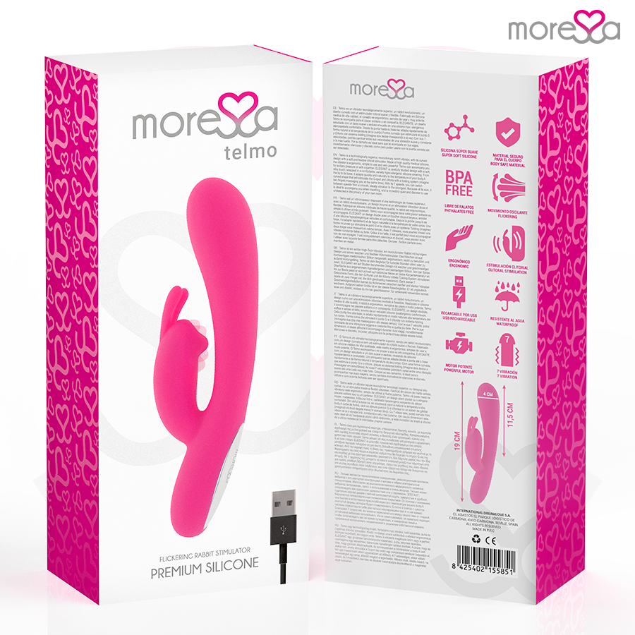 MORESSA - TELMO PREMIUM SILICONE RECHARGEABLE MORESSA