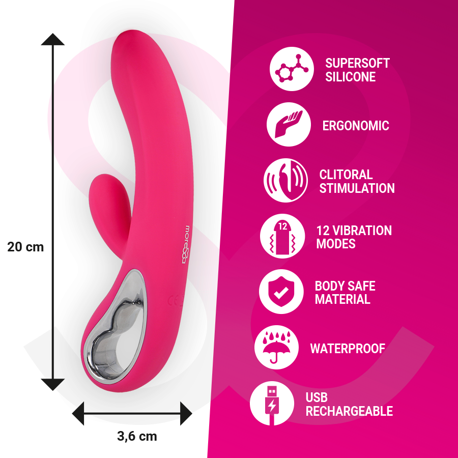 MORESSA - TROY PREMIUM SILICONE RECHARGEABLE MORESSA