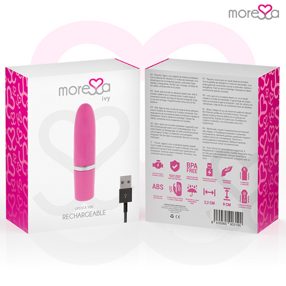 MORESSA - IVY VIBRATOR STIMULATOR TRAVEL PINK MORESSA