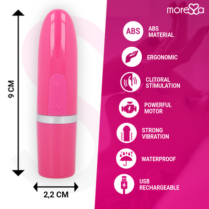 MORESSA - IVY VIBRATOR STIMULATOR TRAVEL PINK MORESSA