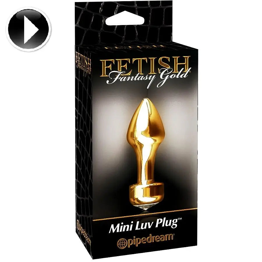 FETISH FANTASY GOLD - MINI LUV PLUG FETISH FANTASY GOLD