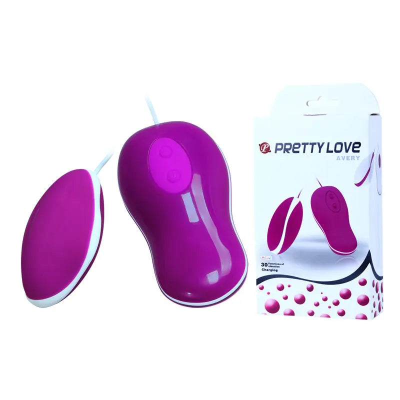 PRETTY LOVE - FLIRTATION VIBRATING EGG WITH REMOTE CONTROL AVERY PRETTY LOVE FLIRTATION