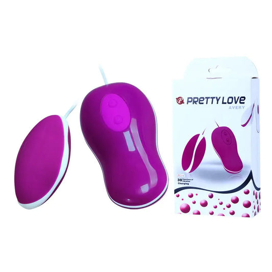 PRETTY LOVE - FLIRTATION VIBRATING EGG WITH REMOTE CONTROL AVERY PRETTY LOVE FLIRTATION