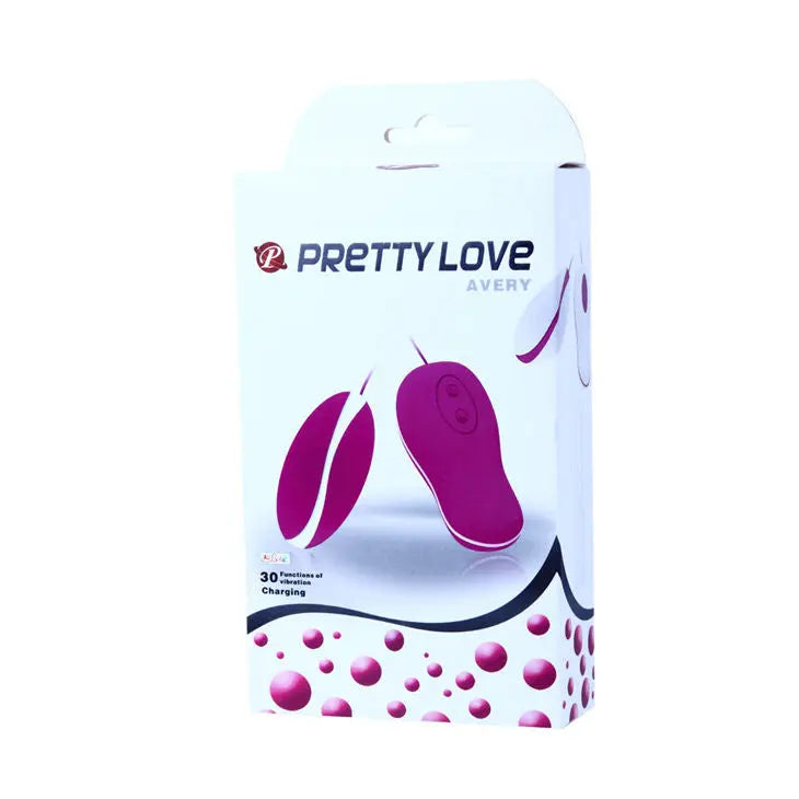 PRETTY LOVE - FLIRTATION VIBRATING EGG WITH REMOTE CONTROL AVERY PRETTY LOVE FLIRTATION
