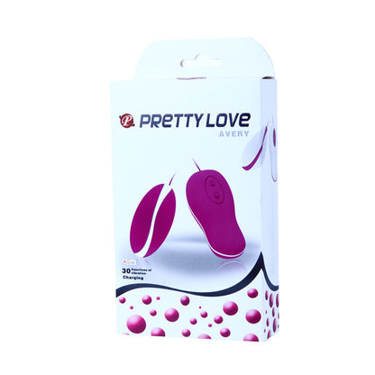 PRETTY LOVE - FLIRTATION VIBRATING EGG WITH REMOTE CONTROL AVERY PRETTY LOVE FLIRTATION