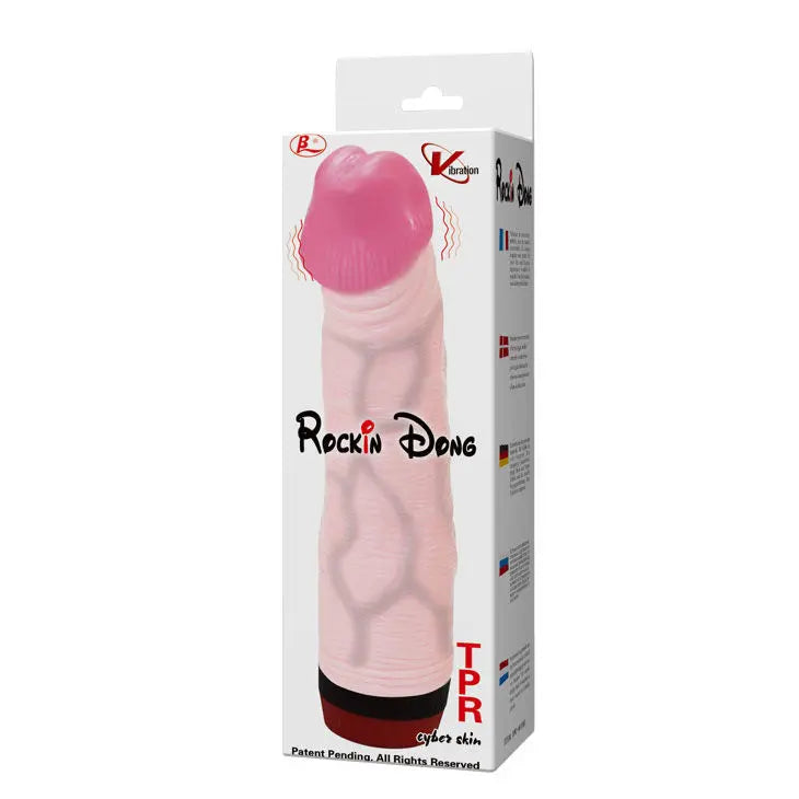 BAILE - ROCKIN DONG PENIS CYBER SKIN I BAILE VIBRATORS