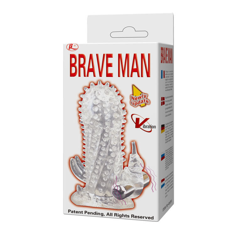 BAILE - BRAVE MAN RABBIT VIBRATOR PENIS EXTENSION BAILE FOR HIM