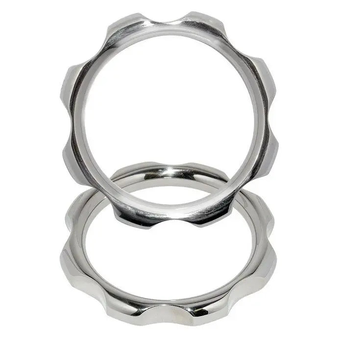 METAL HARD - METAL TORQUE RING FOR PENIS AND TESTICLES 45MM METAL HARD