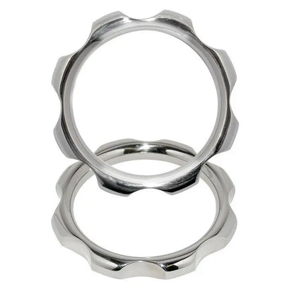 METAL HARD - METAL TORQUE RING FOR PENIS AND TESTICLES 45MM METAL HARD