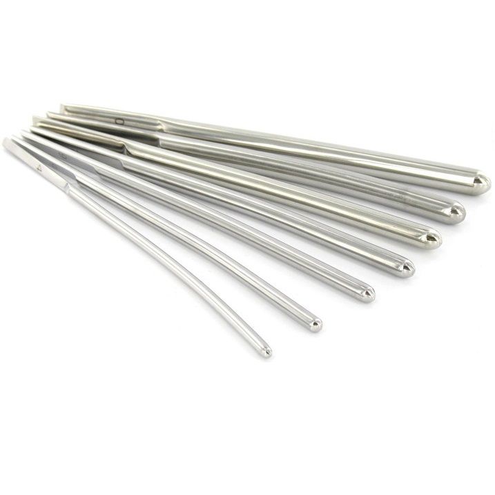 METAL HARD - 6MM STEEL URETHRAL DILATOR - ToysByMonk
