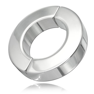 METAL HARD - STAINLESS STEEL TESTICLE RING 14MM METAL HARD