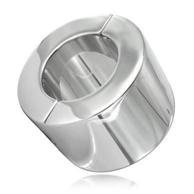 METAL HARD - STAINLESS STEEL TESTICLE RING 40MM METAL HARD