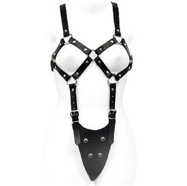 LEATHER BODY - EXPOSED BODY WOMAN LEATHER BODY