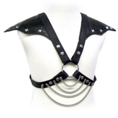 LEATHER BODY - METAL AND SHOULDERS LEATHER BODY
