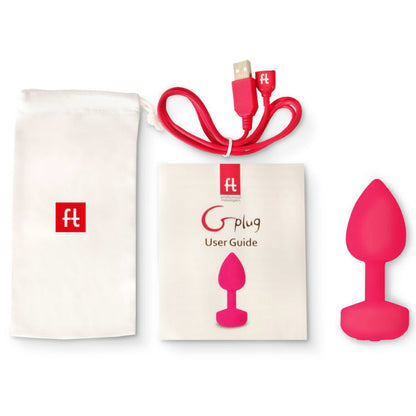 G-VIBE - FUNTOYS GPLUG ANAL RECHARGEABLE VIBRATOR SMALL NEON PINK 3CM G-VIBE