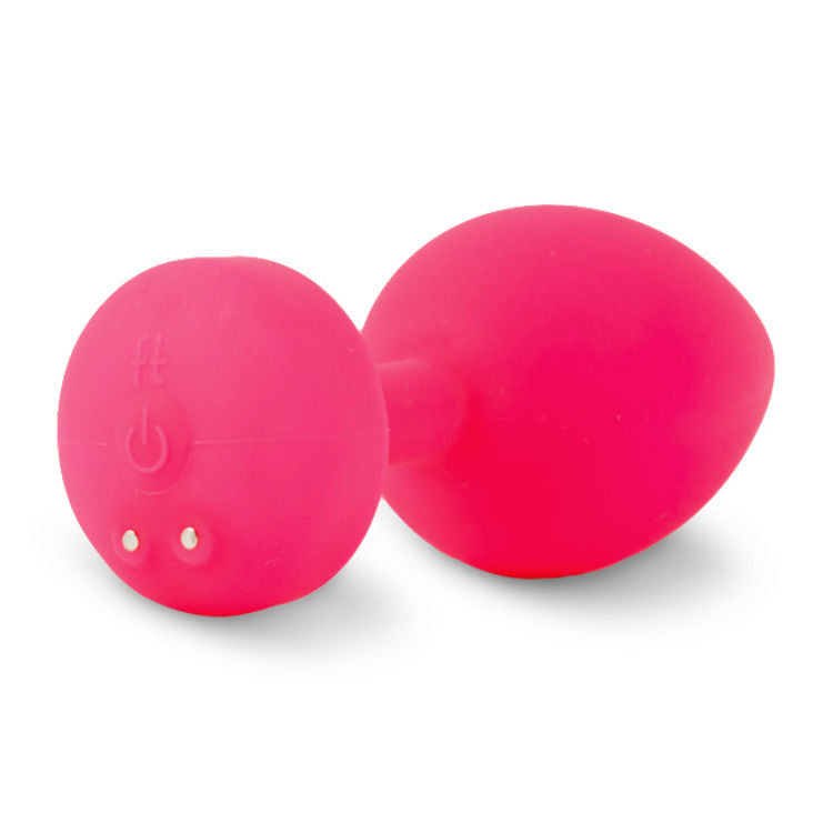 G-VIBE - FUNTOYS GPLUG ANAL RECHARGEABLE VIBRATOR SMALL NEON PINK 3CM G-VIBE