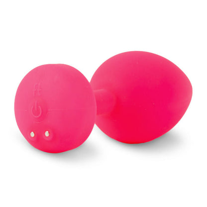 G-VIBE - FUNTOYS GPLUG ANAL RECHARGEABLE VIBRATOR SMALL NEON PINK 3CM G-VIBE