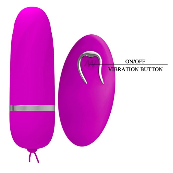 PRETTY LOVE - DEBBY VIBRATING EGG WITH CONTROL - ToysByMonk