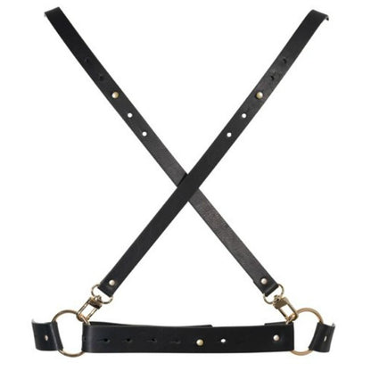 BIJOUX INDISCRETS MAZE - X HARNESS BLACK BIJOUX MAZE