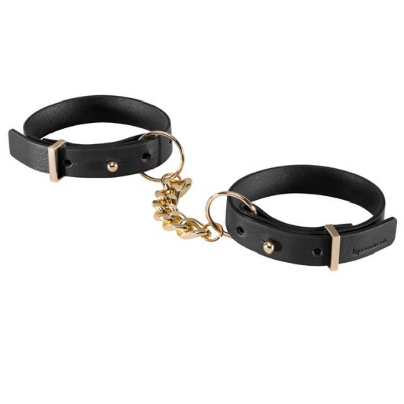 BIJOUX - INDISCRETS MAZE HANDCUFFS BLACK BRACELETS BIJOUX MAZE