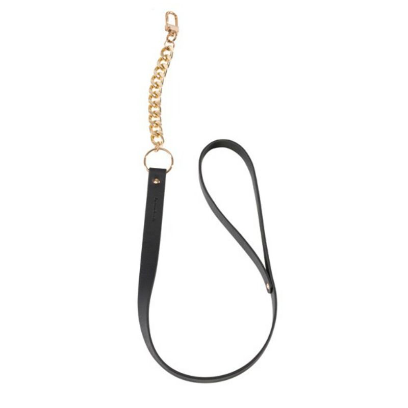 BIJOUX INDISCRETS MAZE - BLACK NECKLACE WITH STRAP BIJOUX MAZE