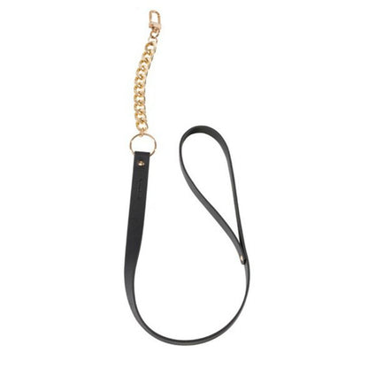 BIJOUX INDISCRETS MAZE - BLACK NECKLACE WITH STRAP BIJOUX MAZE