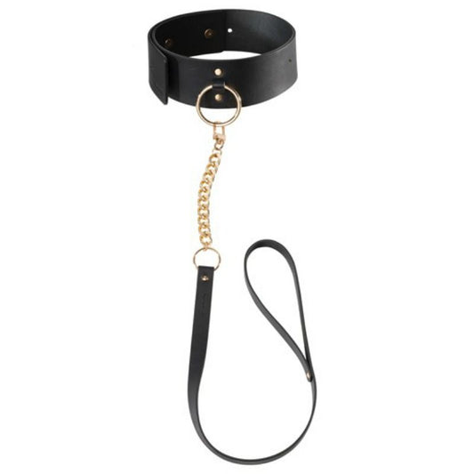 BIJOUX INDISCRETS MAZE - BLACK NECKLACE WITH STRAP BIJOUX MAZE