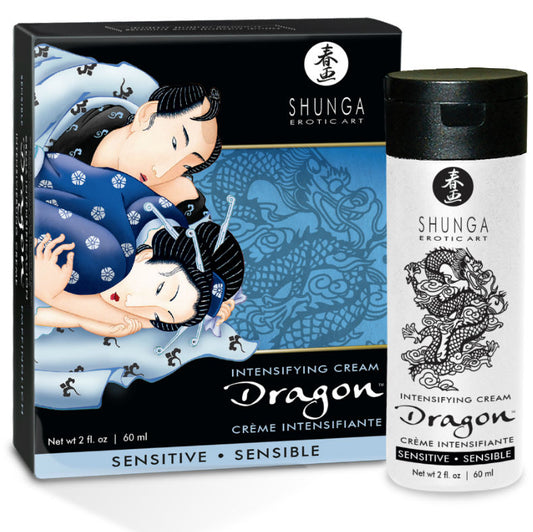 SHUNGA - DRAGON SENSITIVE CREAM FOR COUPLES - ToysByMonk