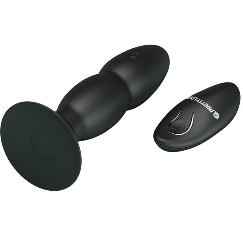 PRETTY LOVE - PLUG VIBRATOR AND ROTATION BY REMOTE CONTROL PRETTY LOVE BOTTOM