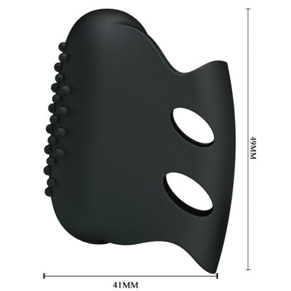 PRETTY LOVE - FLIRTATION STEWARD BLACK VIBRATION THIMBLE PRETTY LOVE FLIRTATION