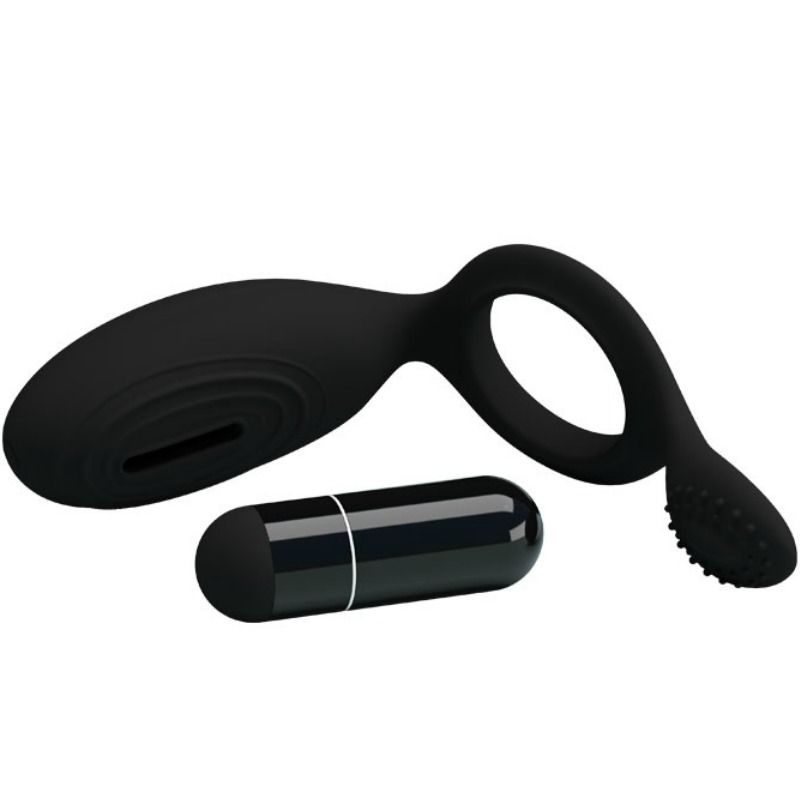 PRETTY LOVE - ETHEL VIBRATING RING WITH STIMULATOR PRETTY LOVE MALE