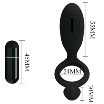 PRETTY LOVE - ETHEL VIBRATING RING WITH STIMULATOR PRETTY LOVE MALE