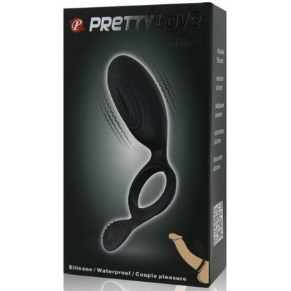 PRETTY LOVE - ETHEL VIBRATING RING WITH STIMULATOR PRETTY LOVE MALE