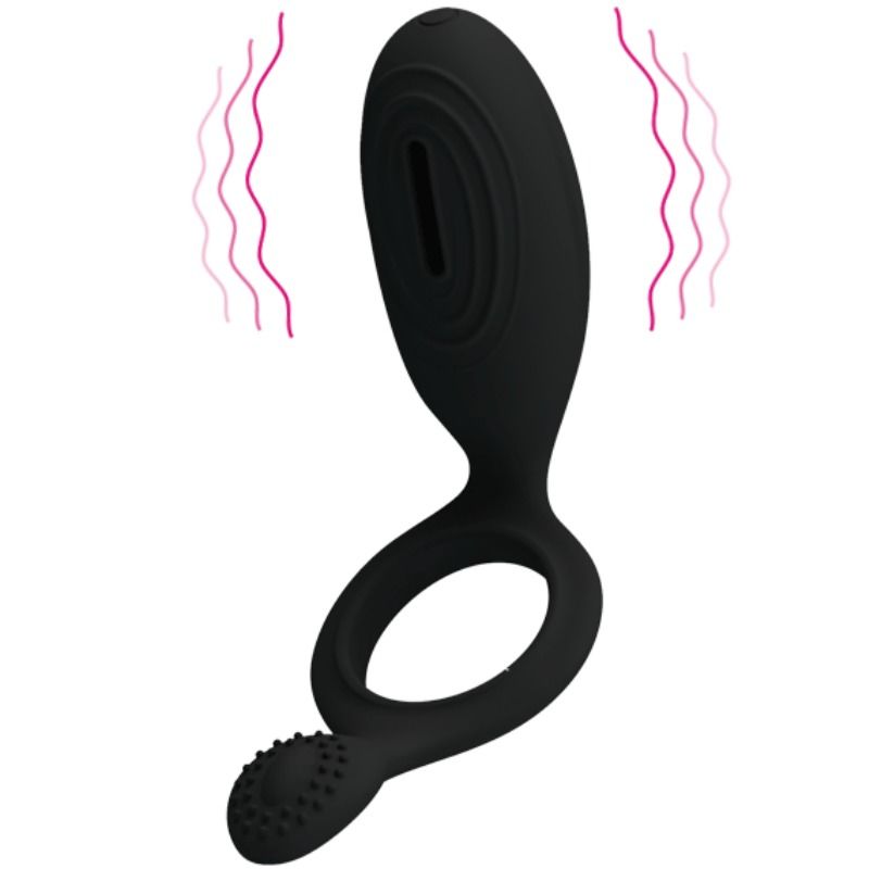PRETTY LOVE - ETHEL VIBRATING RING WITH STIMULATOR PRETTY LOVE MALE
